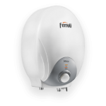 Ferroli 6L Mito Instant Water Geyser (White)