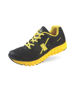 Sparx Black And Yellow Shoes SM 178