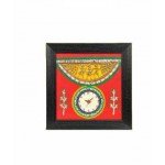 Dhokra/worli wall clock	EC-0020-54-04