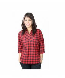 LEVI'S RED-BLACK CHECKERED SHIRT (L68266-0002)