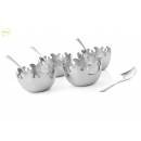 LOSANGE SERVING BOWL SET (SET OF 8 PCS)4 BOWL,4 SPOON