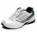 MARCO FERRO MEN  GRACE SHOES WHITE & GREEN 006