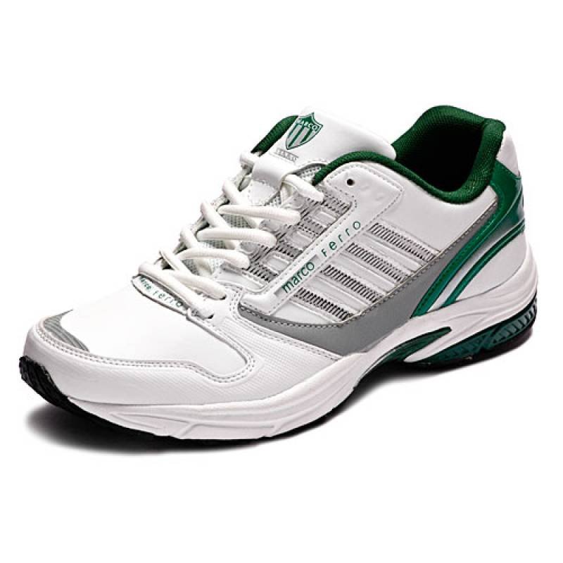 MARCO FERRO MEN GRACE SHOES WHITE GREEN 006