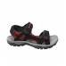 NICHOLAS MEN 'BLACK/RED NS-12 SANDALS