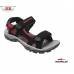 NICHOLAS MEN 'BLACK/RED NS-12 SANDALS