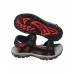 NICHOLAS MEN 'BLACK/RED NS-12 SANDALS