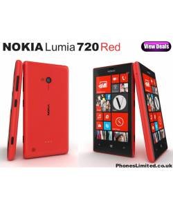 Nokia Lumia 720 Red