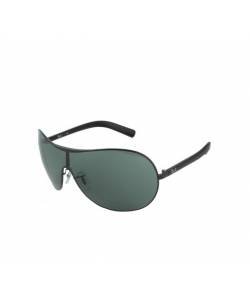 RAY-BAN RB3455E 002/71 BLACK GREEN MEN SUNGLASS