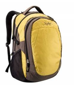 Skybags Chip Laptop Backpack 02 (Yellow/Grey)