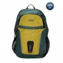 Skybags Turf Laptop Backpack 02 (Green/Yellow)  1350