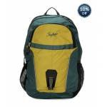 Skybags Turf Laptop Backpack 02 (Green/Yellow)  1350