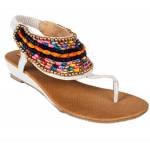 Style Walk Sandals for Women - White (2012)