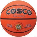 Cosco Hi-Grip Rubber Moulded Orange Basket Ball 